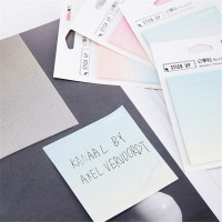 得力(deli) 66555 时尚印刷便利贴/可爱小清新记事贴横线易事贴（10本/包）