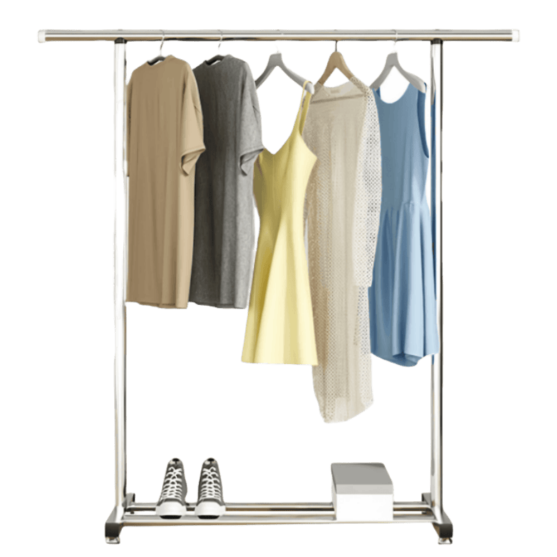 豫龙都不锈钢晾衣架伸缩款个高清大图