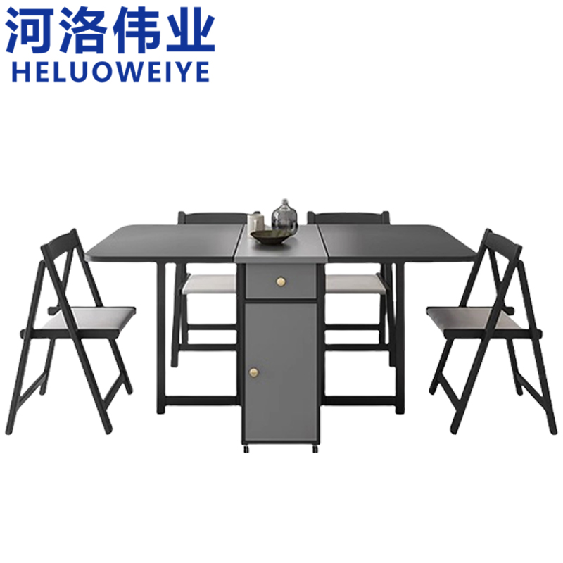 河洛伟业折叠餐桌高清大图