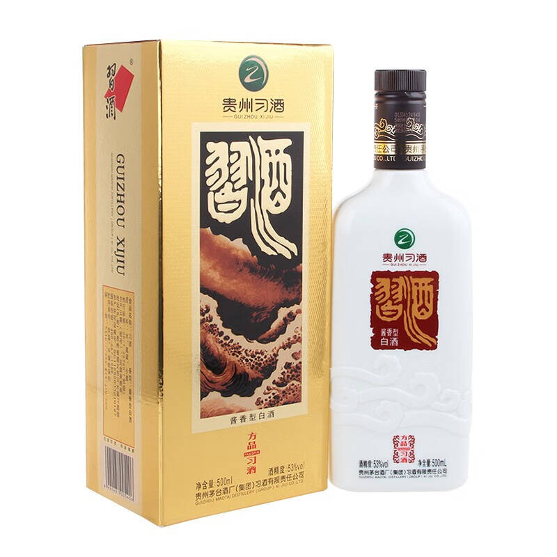习酒 2019年方品习酒 500ml 酱香型 送礼摆柜佳品