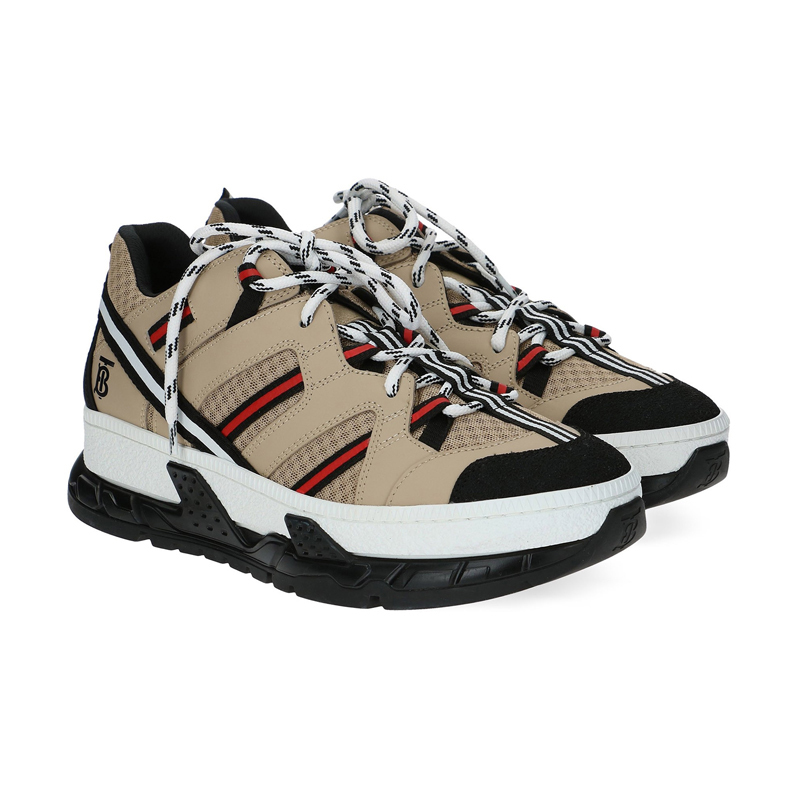 巴宝莉burberry棕色男款运动鞋时尚户外运动鞋休闲鞋8016481