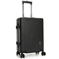 SUISSEWIN新款潮流商务休闲时尚硬壳铝框拉杆箱SN7613B