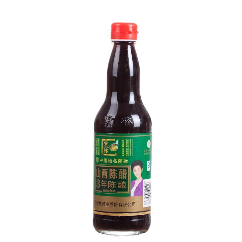紫林 金牌陈醋(三年) 500ml