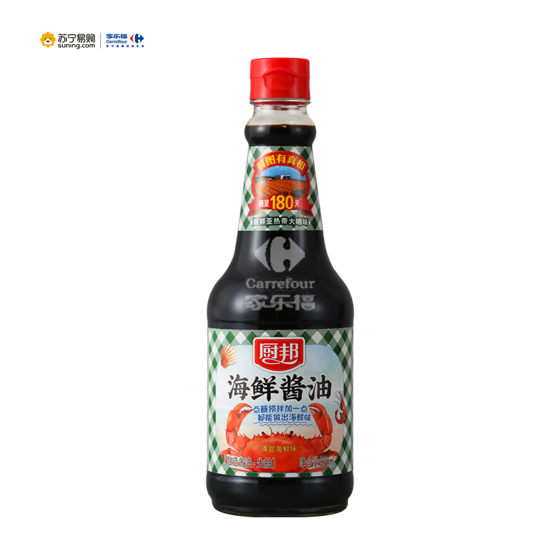 厨邦海鲜酱油820ml