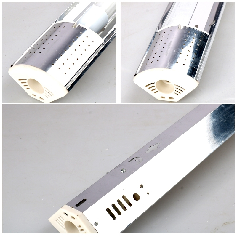 led墙角灯_吸顶灯单管_高亮日光灯支架T8防锈万向角灯 荧光灯04x