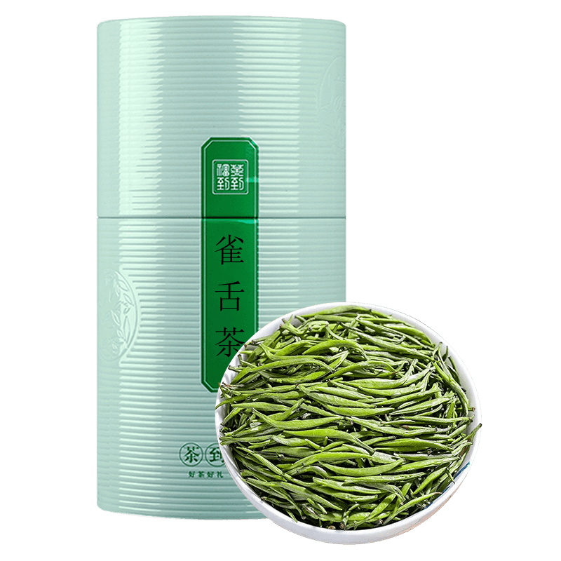 雀舌年新茶明前绿茶板栗香贵州原产翠嫩芽散装茶叶礼罐装250g高清大图