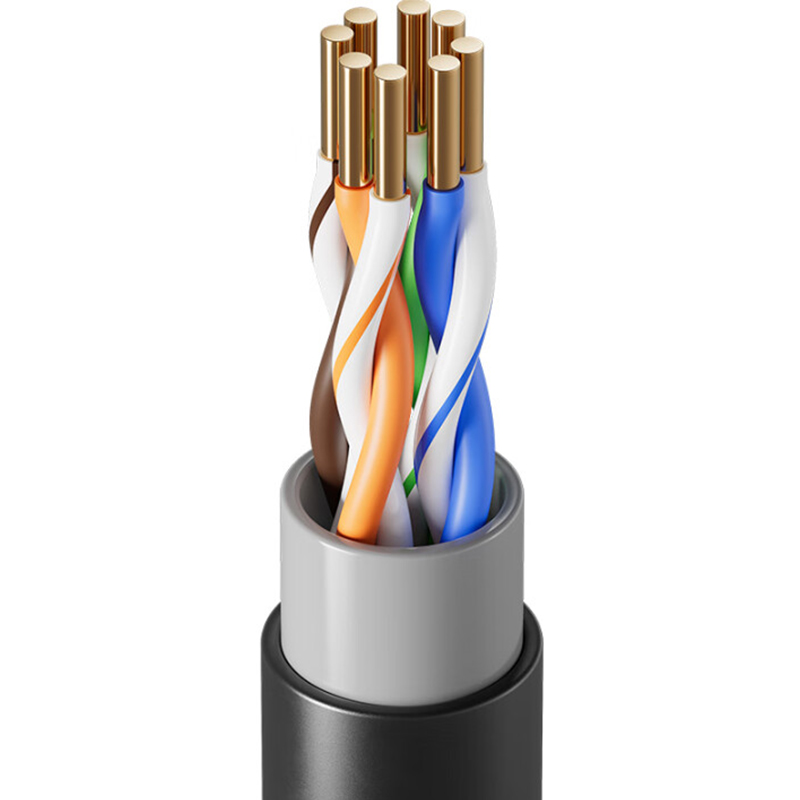 普联(TP-LINK)超五类千兆网线 TL-EC5e-305AE 室外防水 305米/箱(单位:箱)高清大图