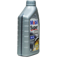 [ 全合成机油]Mobil美孚 欧洲进口 速霸Super3000 X1F-FE 5W-30 SN级 1L