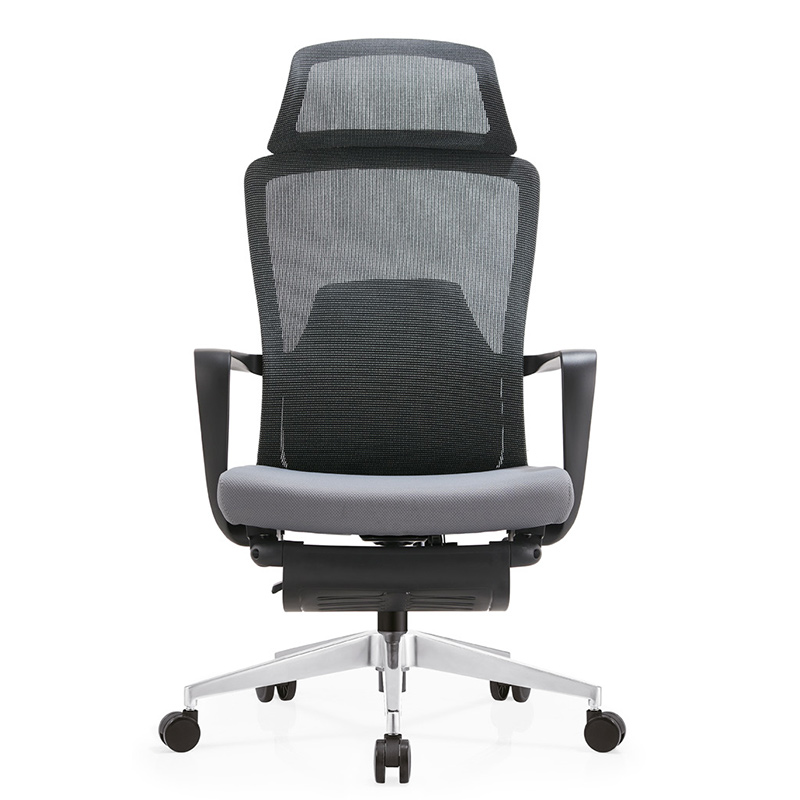 匡大 LM-270A1 午休办公椅人体工学电脑椅铝合金脚午休椅带脚踏LM-270A高清大图