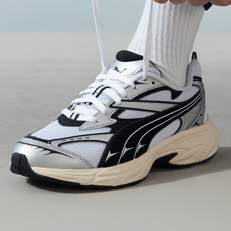 彪马(PUMA)男鞋女鞋新款情侣鞋老爹鞋户外运动鞋低帮耐磨休闲鞋 395920-01 ZP