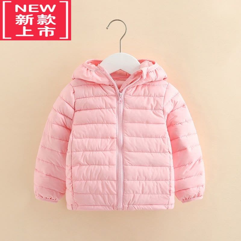 可莉允宝宝连帽棉服2022冬装新款男童女童童装儿童外套xn-0212图片