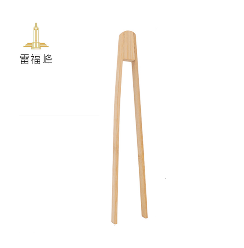 雷福峰 U形食品夹竹制15cm/个高清大图