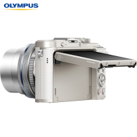 奥林巴斯(OLYMPUS) E-PL10 14-42EZ+40-150 R双镜头微单相机 防抖 4K视频 自拍美颜 棕色