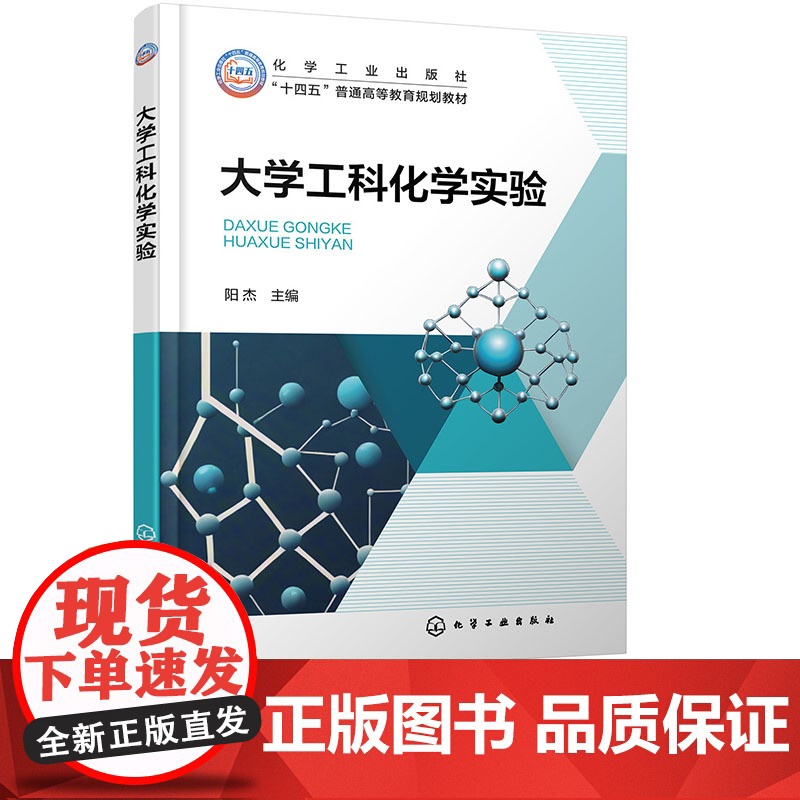 大学工科化学实验 阳杰 化学工业出版社 9787122048806高清大图