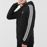 Adidas阿迪达斯夹克男装2022春季新款运动宽松连帽休闲外套GK9051