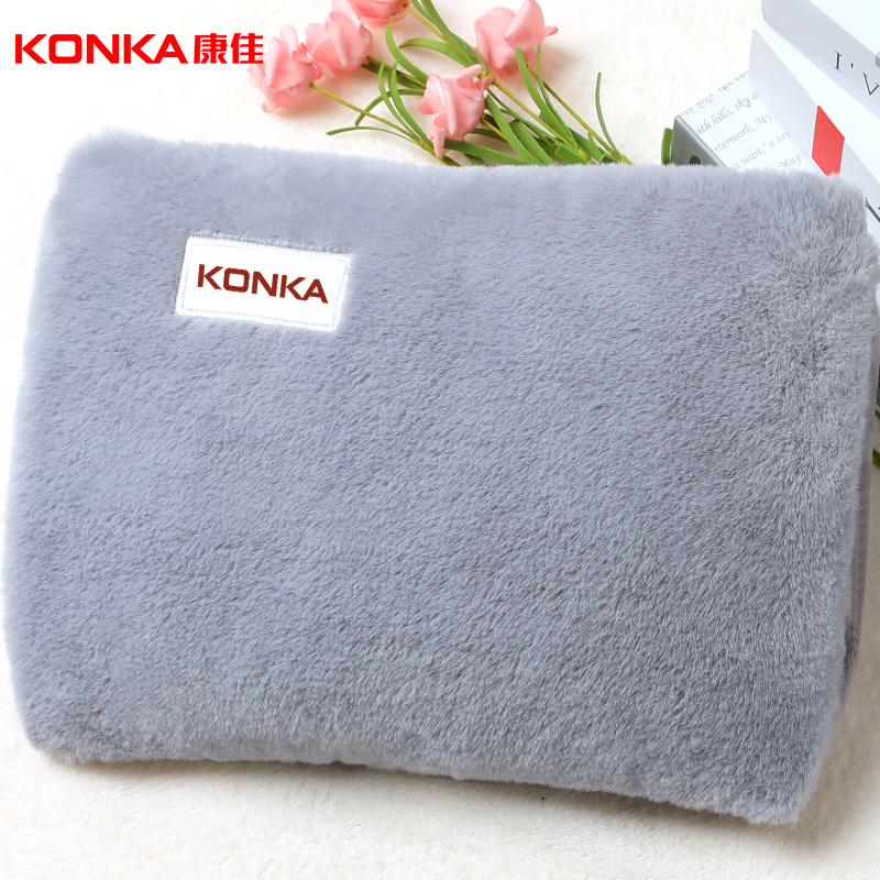 康佳(KONKA)暖手宝KH-SC12充电取暖器 双手插袋 自动断电 毛绒 充电时间短 暖手炉电暖器 热水袋 暖宝宝