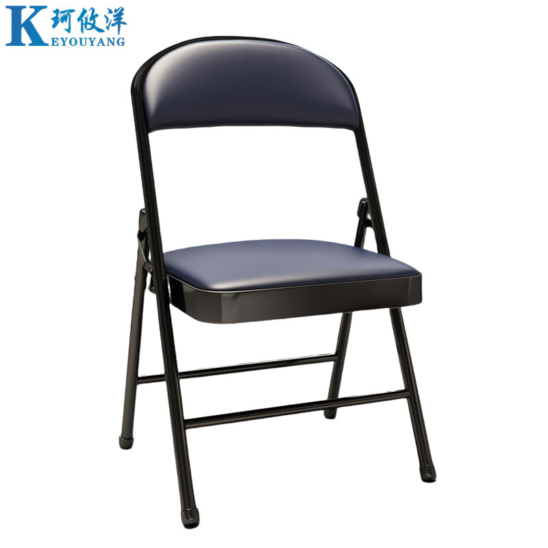 珂攸洋学习椅黑腿蓝面450*460*790mm把高清大图