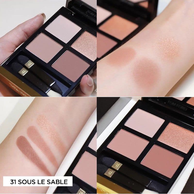 汤姆福特(Tom Ford) TF眼影盘 幻魅四色眼影盒 31#SOUS LE SABLE 沙漠之下 初恋盘 9g图片