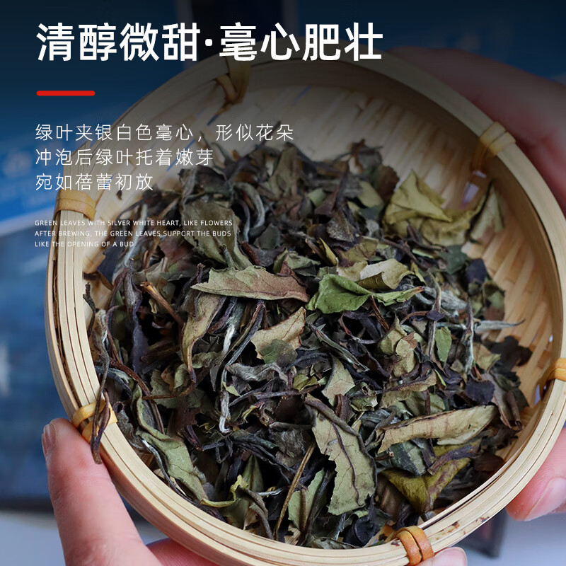 藏兮藏兮茶趣福鼎白牡丹高清大图