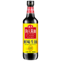海天鲜味生抽750ml 家用调味品