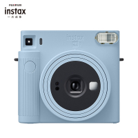 富士(FUJIFILM)INSTAX 拍立得 相机 一次成像相机SQUARE SQ1 冰川蓝色 富士方形尺寸胶片相机