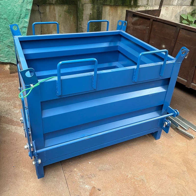 诚智旺 重型自卸式废料箱 1000*800*1150mm/个高清大图