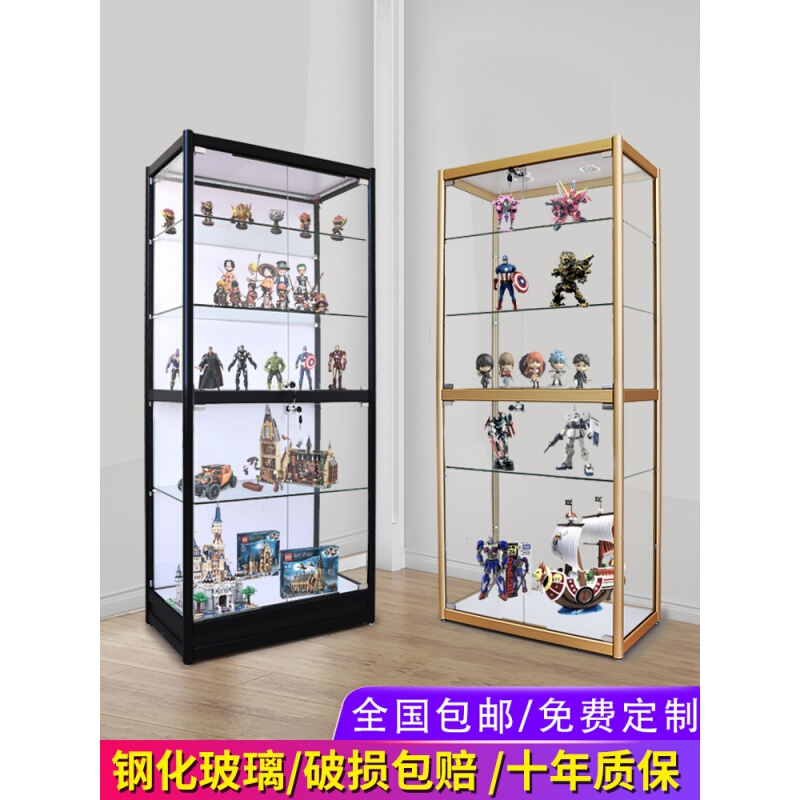 五庭门展柜古木鑫小乐高展示柜透明玻璃防尘柜动漫高达模型家用玩具收纳柜礼品 价格图片品牌报价 苏宁易购五庭门家具旗舰店