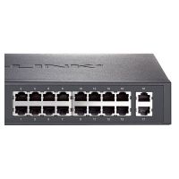 普联(TP-LINK)TL-SG1218P 18口千兆非网管以太网PoE供电交换机16口千兆网线供电+2千兆网口
