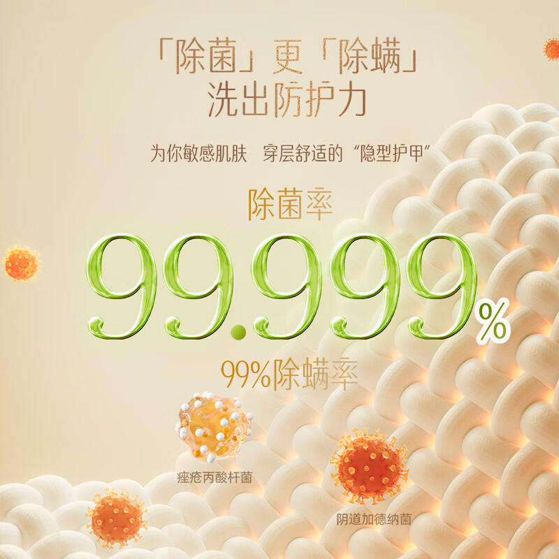 立白沙龙香氛洗衣凝珠甜香草与橙花18颗*3盒持久留香30天浓缩洗衣液高清大图