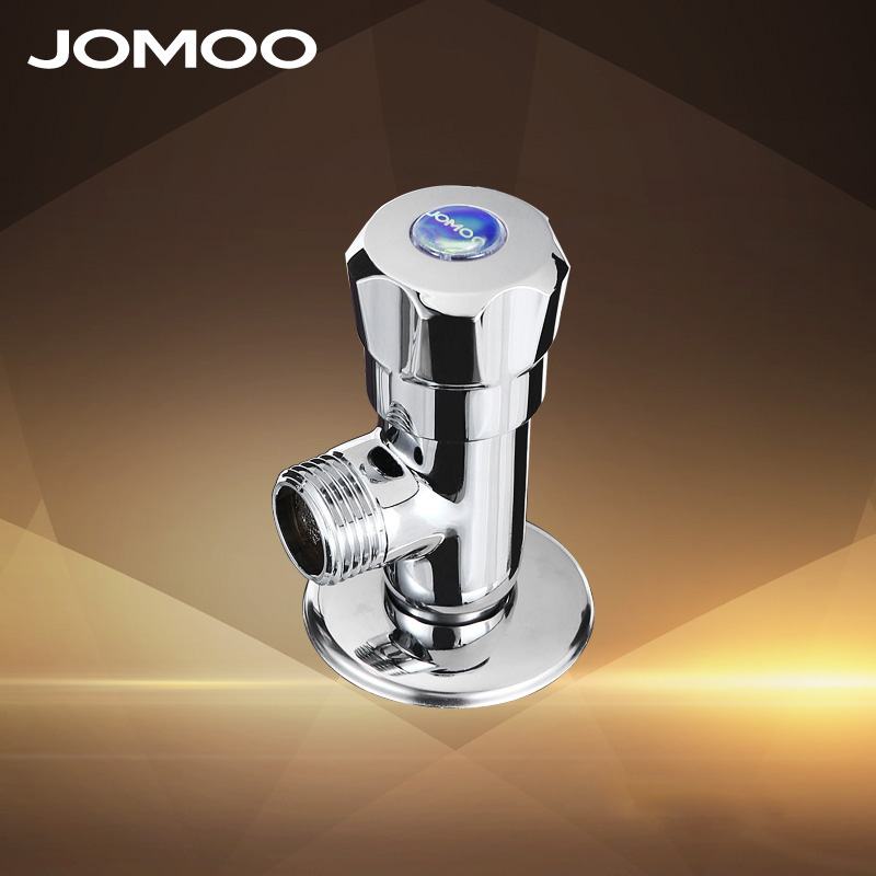 九牧(JOMOO)角阀精铜厨卫五金配件冷热水三角阀卫浴止水阀八字阀74056/44056高清大图