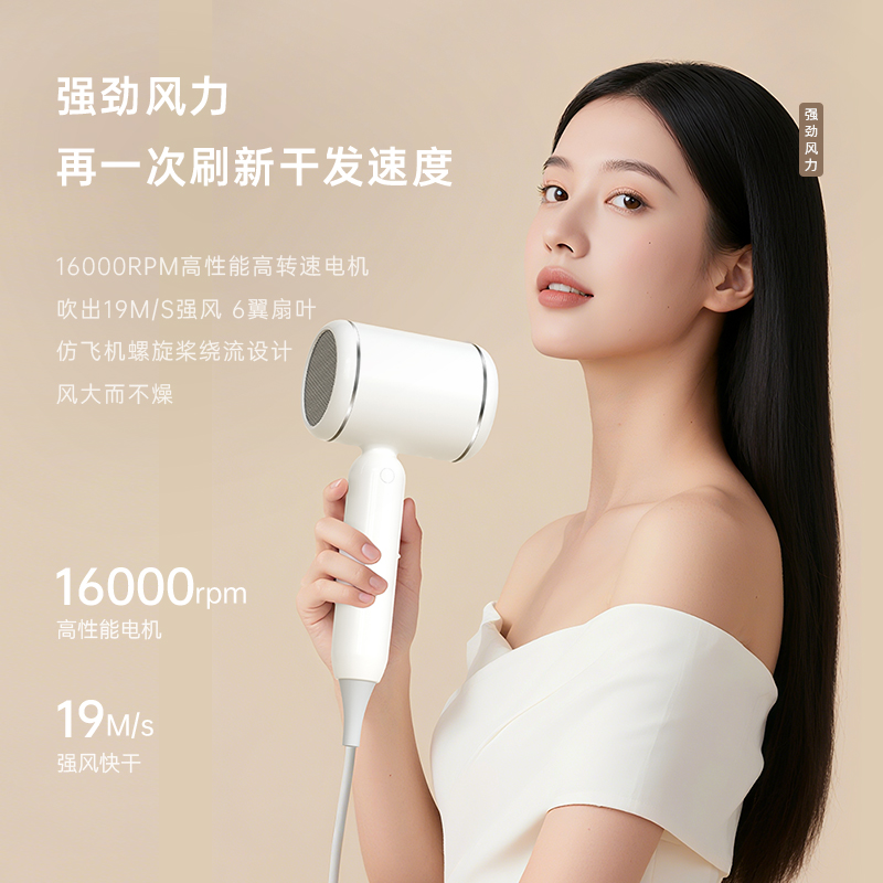 艾青春(AIYOUth)折叠电吹风机 AI-CF530高清大图