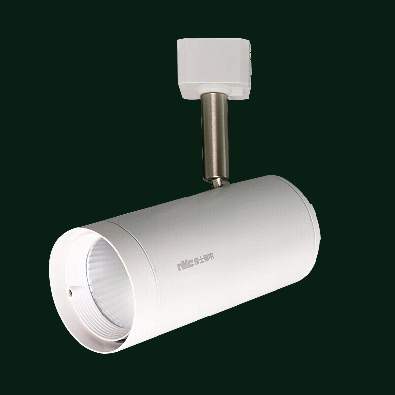 雷士照明nvcled轨道灯射灯导轨灯cob光源大功率灯背景墙家用展厅轨道