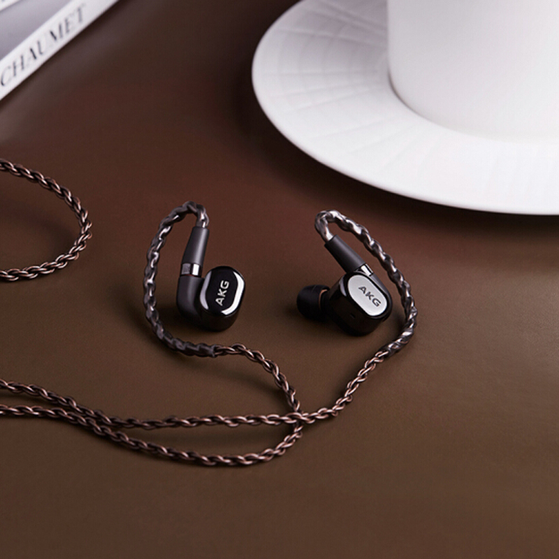 akgn5005高清晰入耳式耳机无线蓝牙耳机圈铁混合五单元旗舰hifi耳机