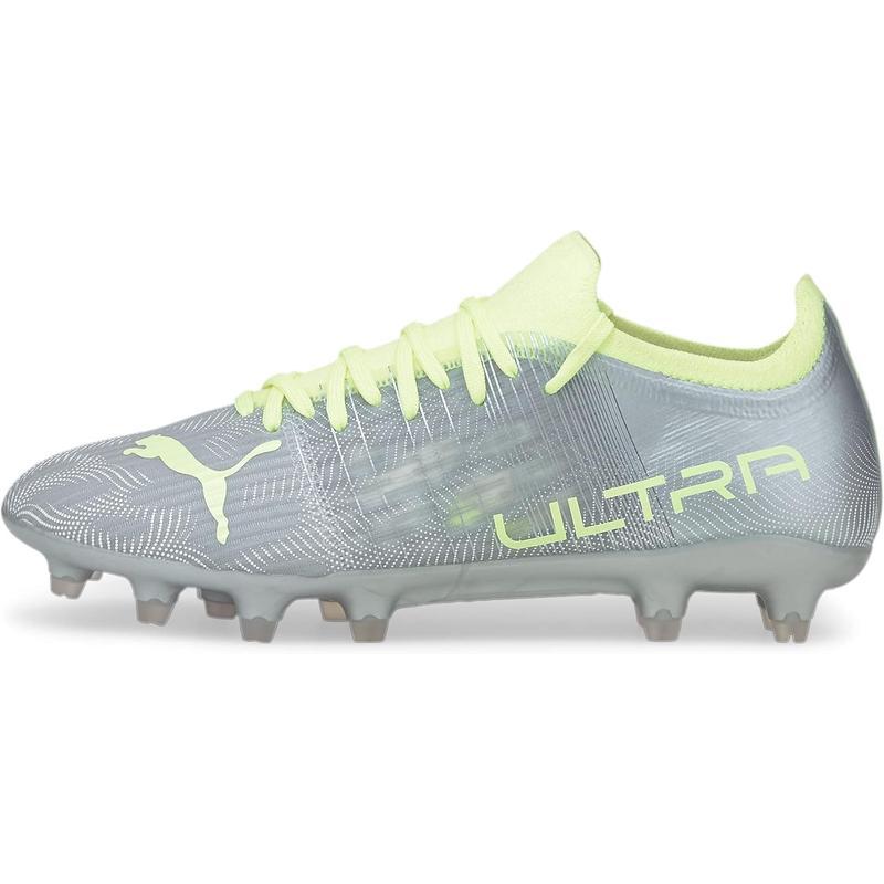 彪马(Puma)女士足球鞋轻便速战款3.4代专业碎钉银色运动战靴