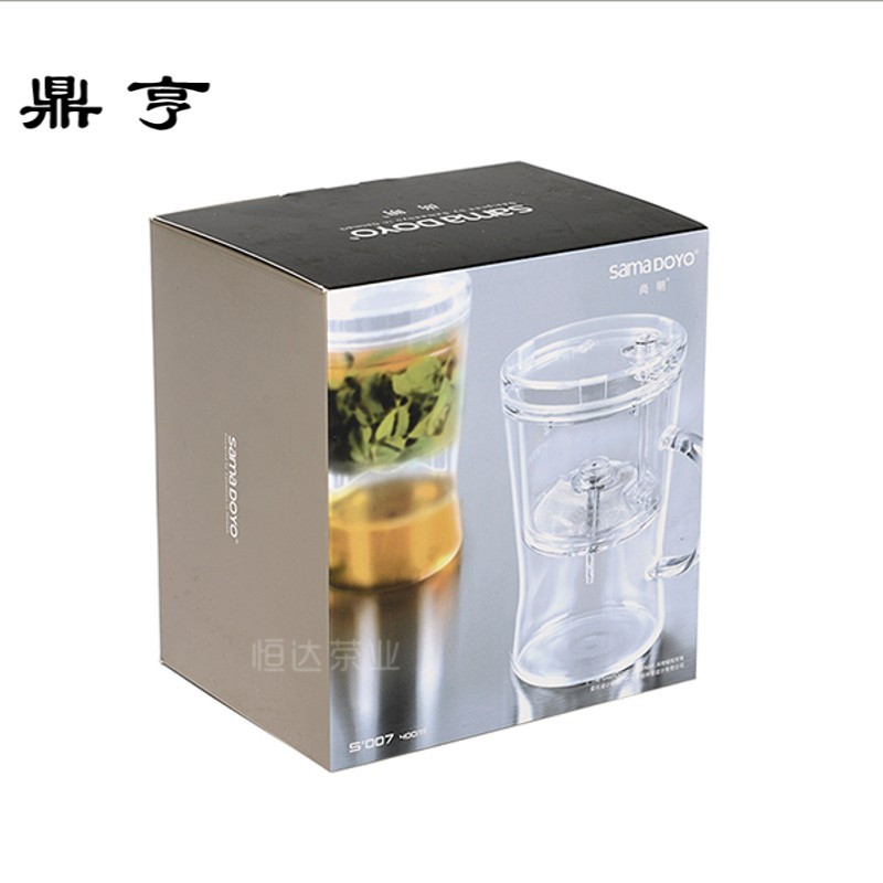 鼎亨飘逸杯耐热玻璃茶壶茶具带过滤泡茶杯水杯玻璃杯S&#39;007/S&#39;001