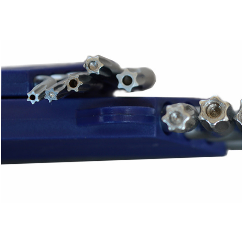 长城 338109 9PCS亚光花型加长内六角扳手组套高清大图