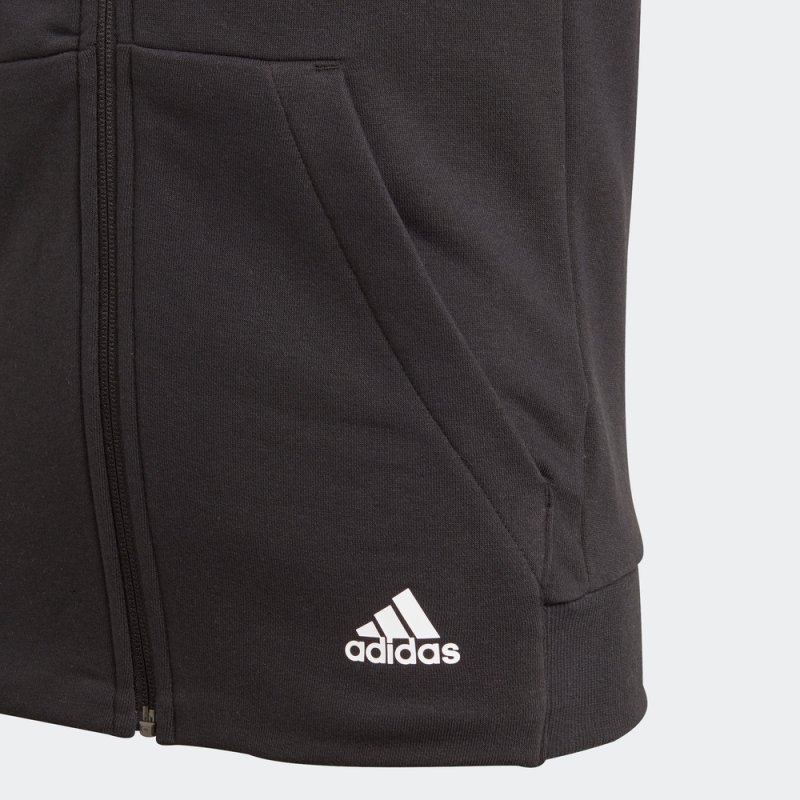 Adidas阿迪达斯外套童装2020春季新款连帽防风保暖运动夹克DV0316