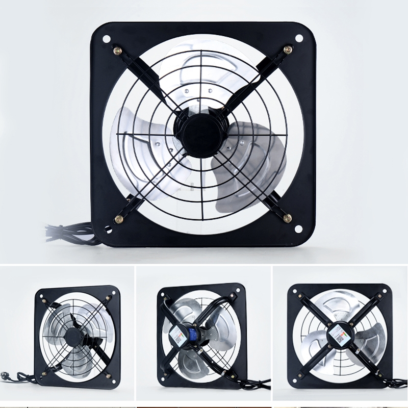 纳丽雅排气扇厨房家用抽油烟排风扇12寸窗式(换气扇