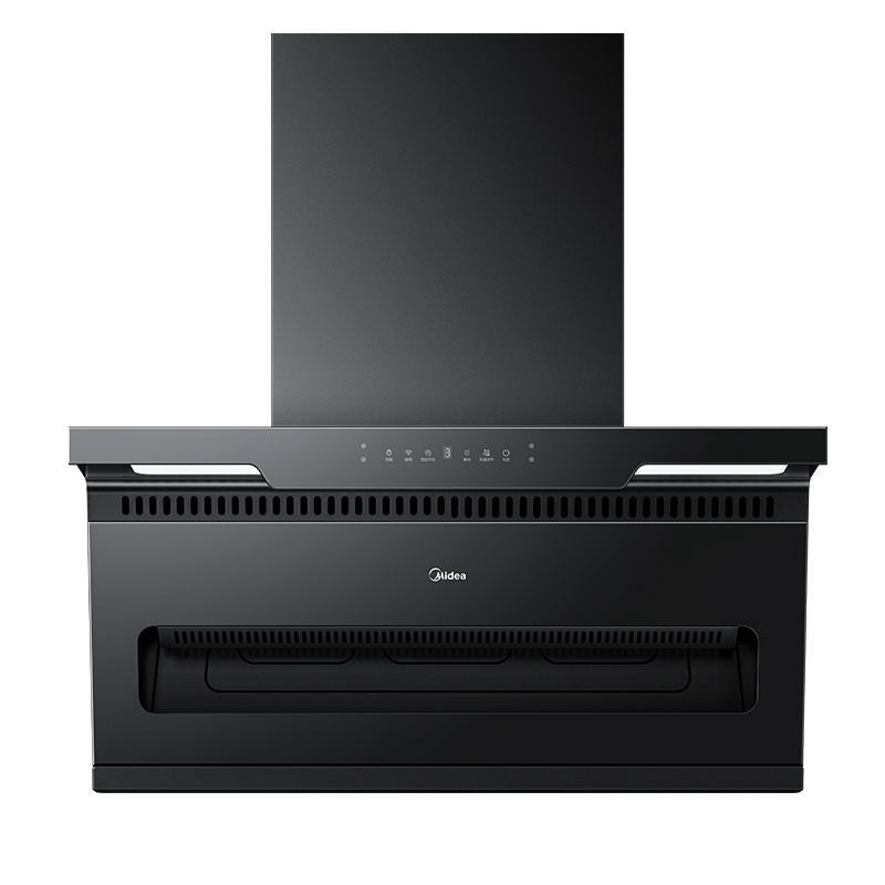 [高温蒸汽洗]美的(Midea)AK3Pro家用抽吸油烟机顶测跨界一体双腔自清洁超薄平嵌齐平橱柜AK5pro同款图片