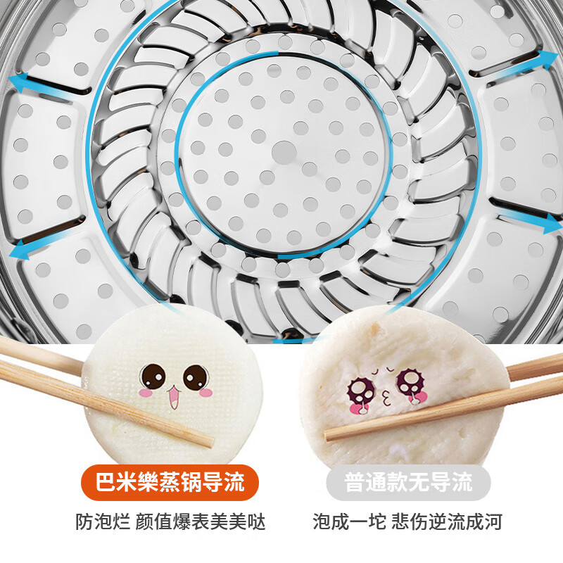 巴米樂蒸汤锅BNL-GB218高清大图