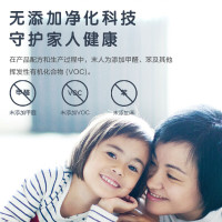 多乐士(Dulux) 致悦竹炭抗甲醛无添加全效内墙乳胶漆 墙面漆油漆涂料 A740 5L哑光白色