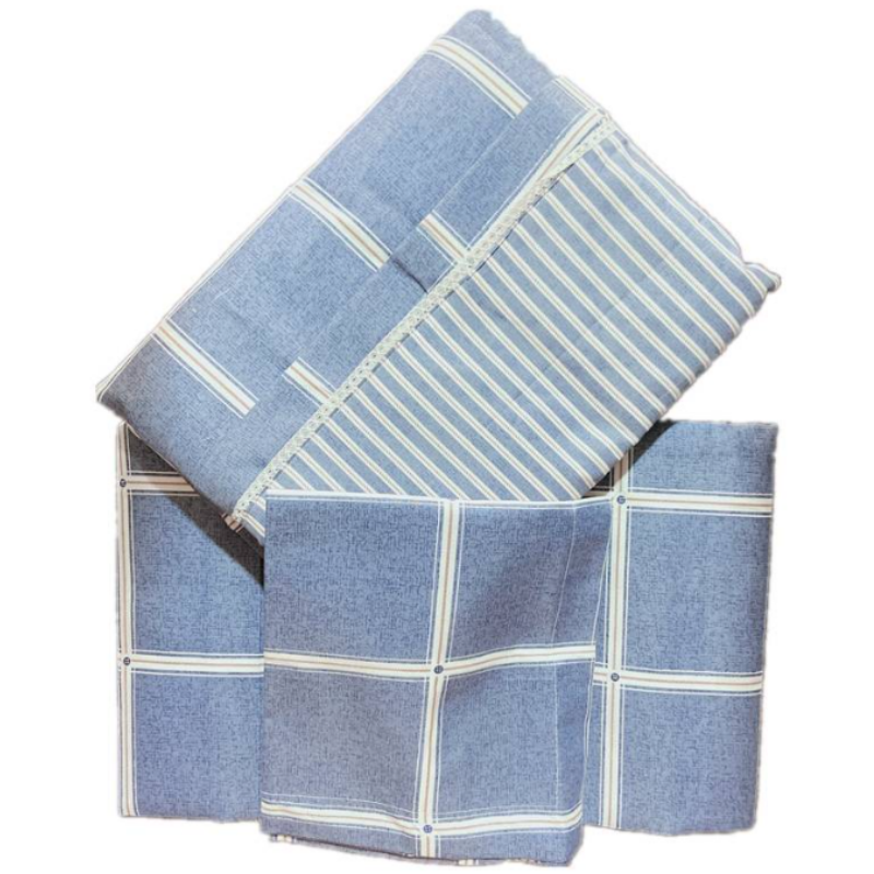 华敏 单人七件套 床单、被罩、枕巾、枕套、被子、褥子、枕头各 1 套高清大图