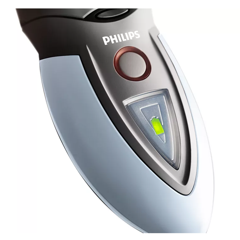 飞利浦(Philips)HQ6073 充电式电动剃须刀 香槟蓝灰