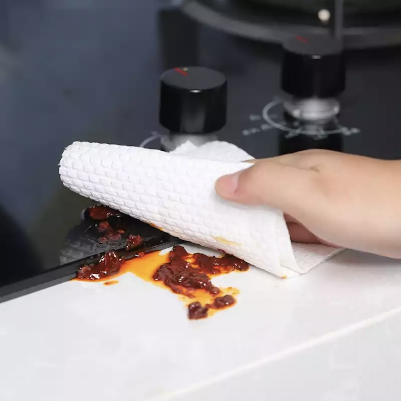 科林清懒人抹布一次性无纺布刷锅洗碗灶台清洁快速吸水吸油纸餐具擦拭