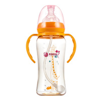 格朗 GL 奶瓶宽口径 带手柄PPSU奶瓶300ML N-5(深黄色)
