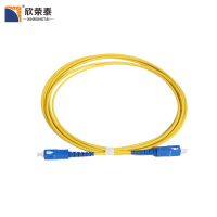 欣荣泰 SC-SC单模单芯3米 光纤跳线 SC-SC/SM/3M 支持上门安装调试服务