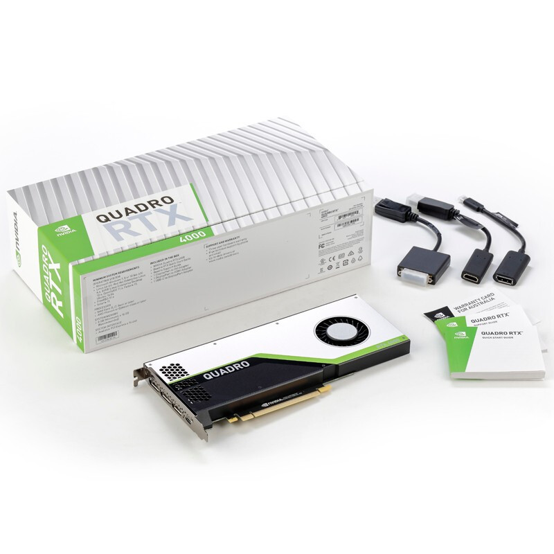 英伟达 NVIDIA Quadro RTX4000专业显卡