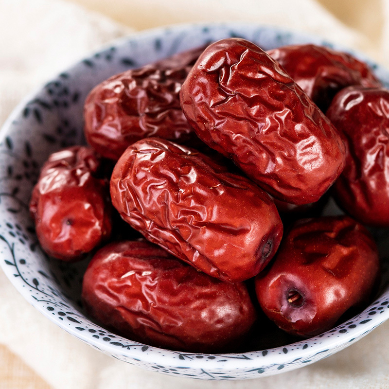 绿帝 新疆贡枣450g 红枣 骏枣 新疆 大枣 独立小包 煲汤泡水