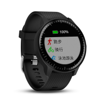 Garmin佳明vivoactive3 GPS定位智能运动手表跑步骑行游泳来电提醒睡眠监测50防水(VA3)（黑色音乐版）
