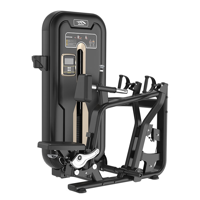 迈宝赫坐姿划船训练器健身房固定力量器械全包结构ZMU-004